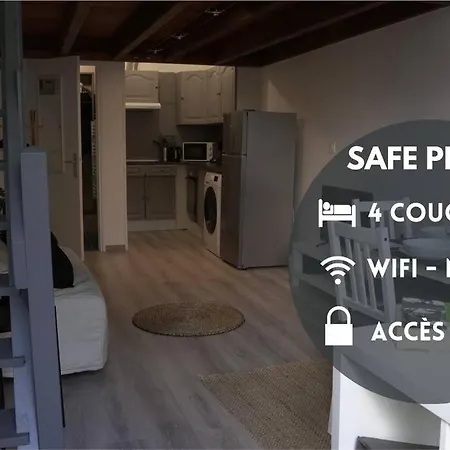 Saafeplace-4Pers-Wifi-Keybox-24Sur7 Etampes Exterior photo