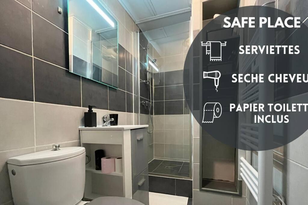 Saafeplace-4pers-wifi-keybox-24sur7 Apartment *