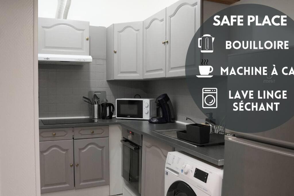 Apartment Saafeplace-4pers-wifi-keybox-24sur7 Etampes