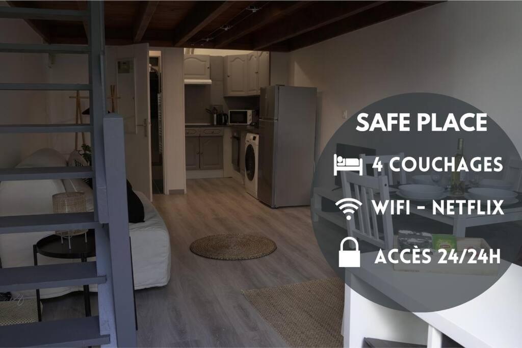 Apartment Saafeplace-4pers-wifi-keybox-24sur7 Etampes